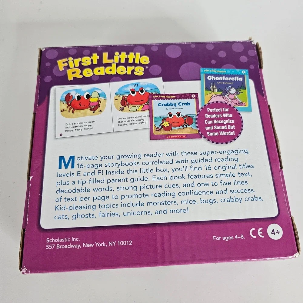 Basic‎ Skills Learning Cards and First Little Readers E F Books Curriculum Set